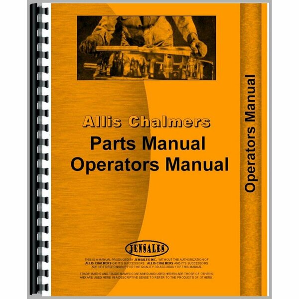 Aftermarket Operators & Parts Manual Fits Allis Chalmers AC No5 Sickle Bar Mower RAP65650